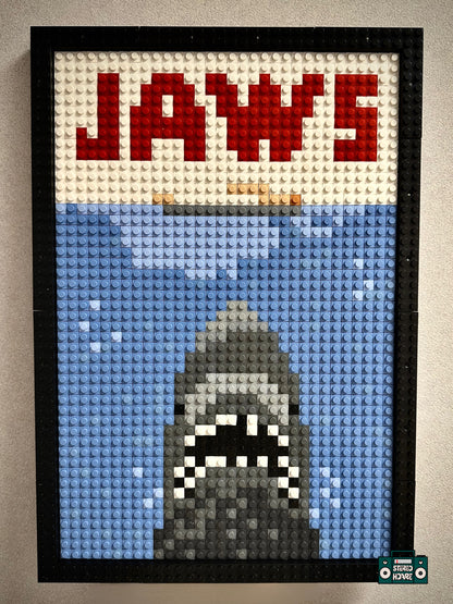 Bigger Boat Buildable Brick Art