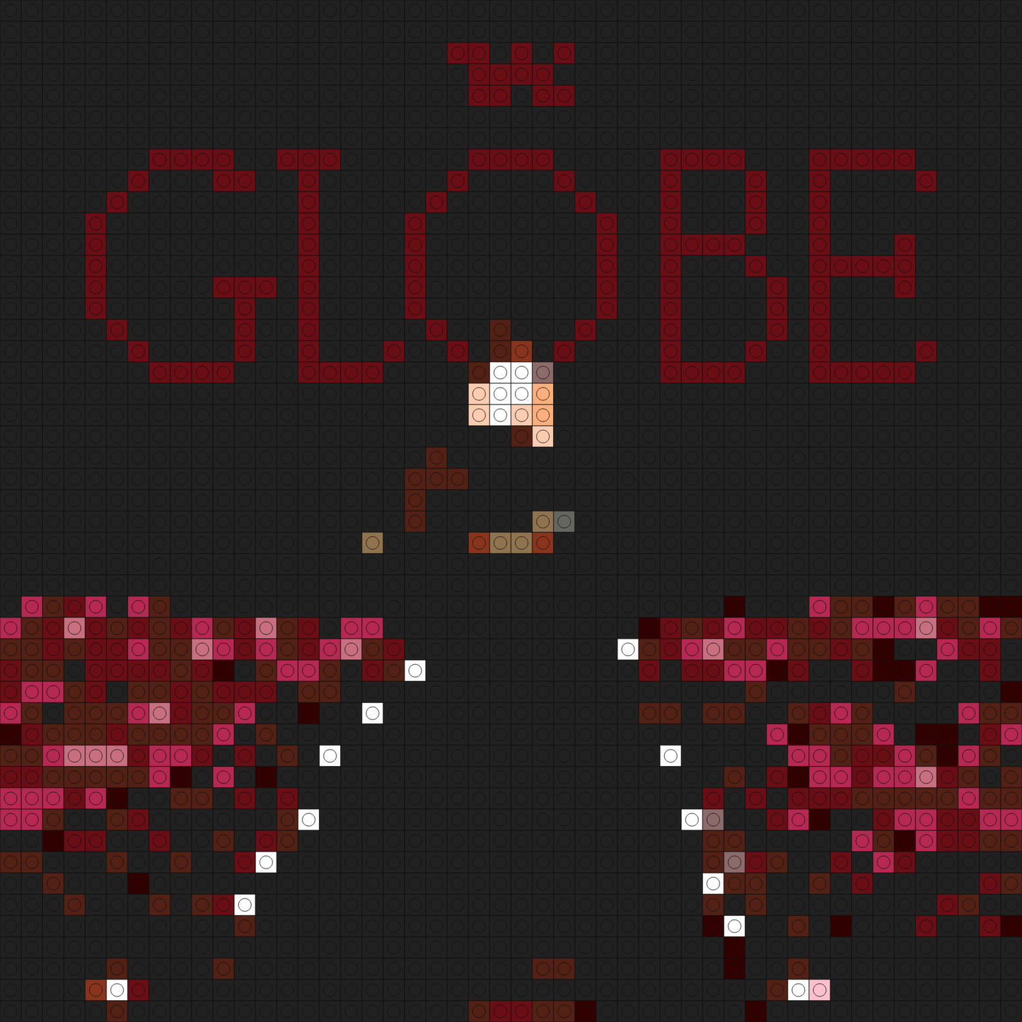 Custom Globe 48x48 Buildable Brick Art