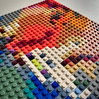 Reborn Buildable Brick Art