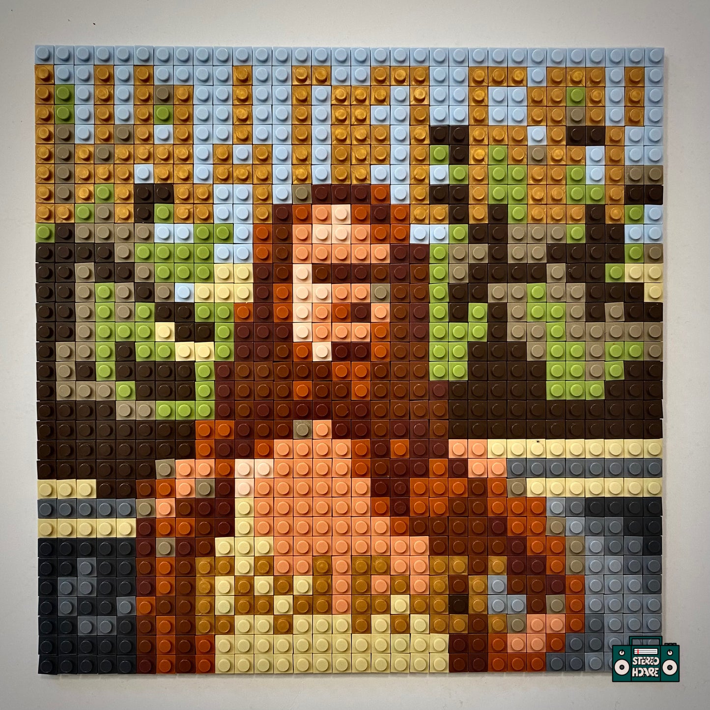 Video Games Buildable Brick Art