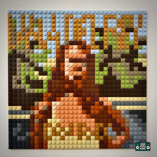 Video Games Buildable Brick Art