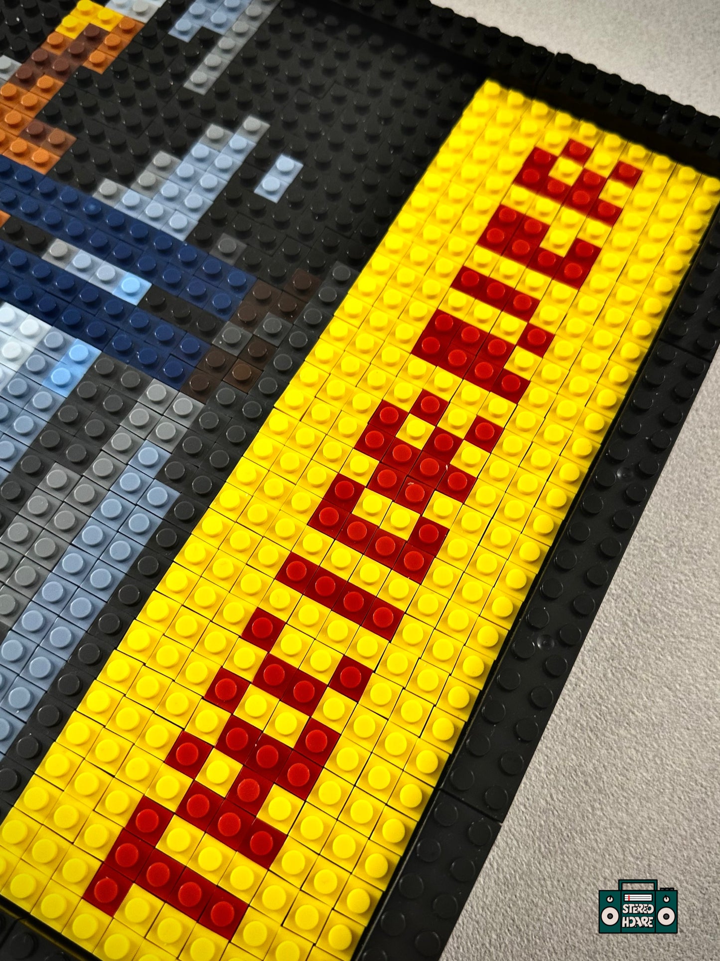 You Talking To Me Buildable Brick Art