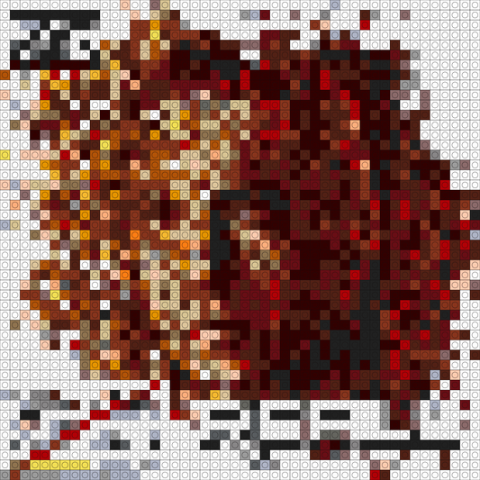 Custom Refill 48x48 Buildable Brick Art