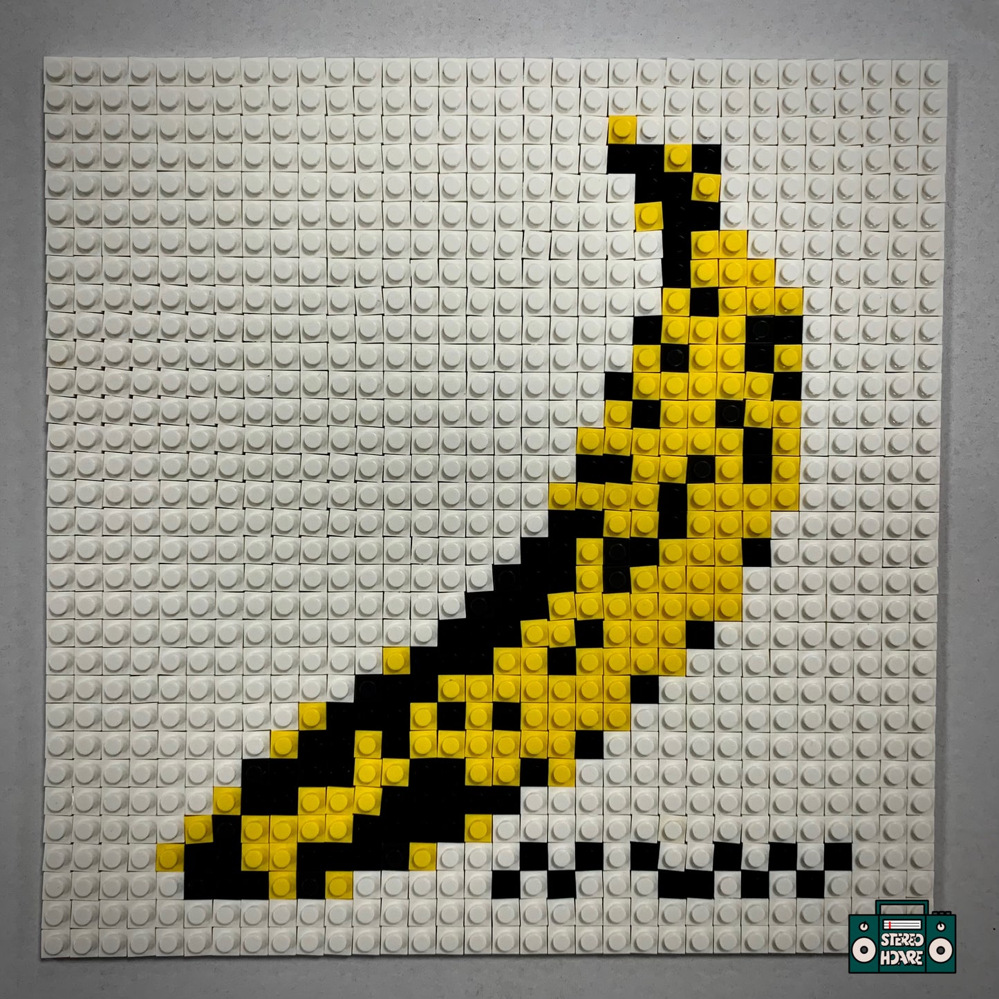 Sunday Morning Buildable Brick Art