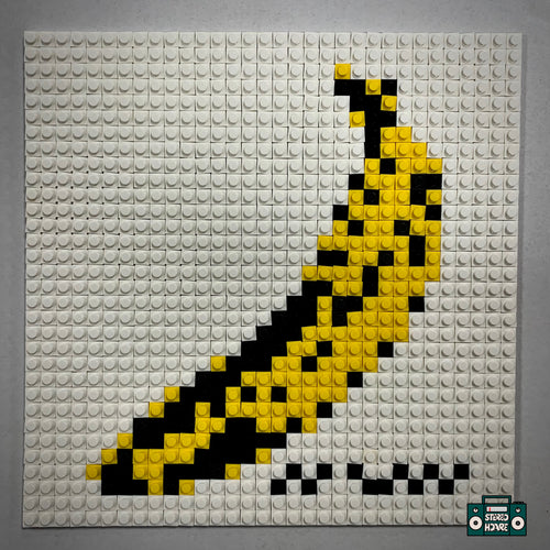 Sunday Morning Buildable Brick Art