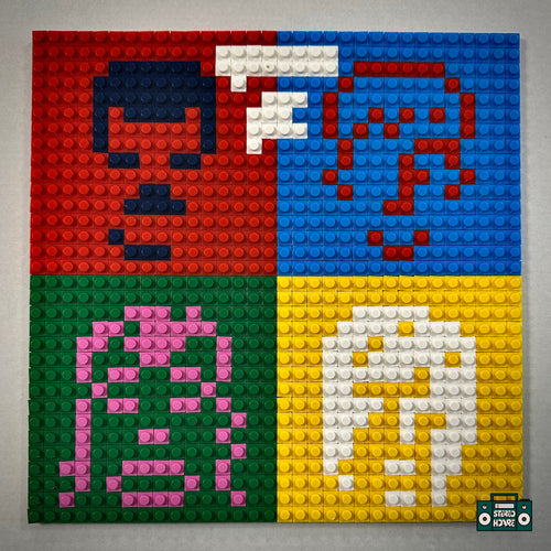 Under Pressure Buildable Brick Art