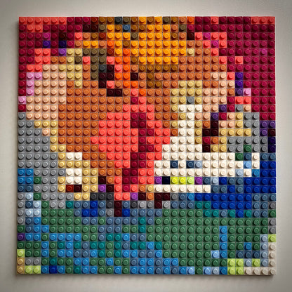 Reborn Buildable Brick Art