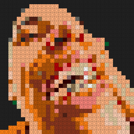 Custom ATP Buildable Brick Art