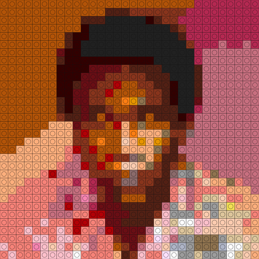 Custom Because the Internet Buildable Brick Art