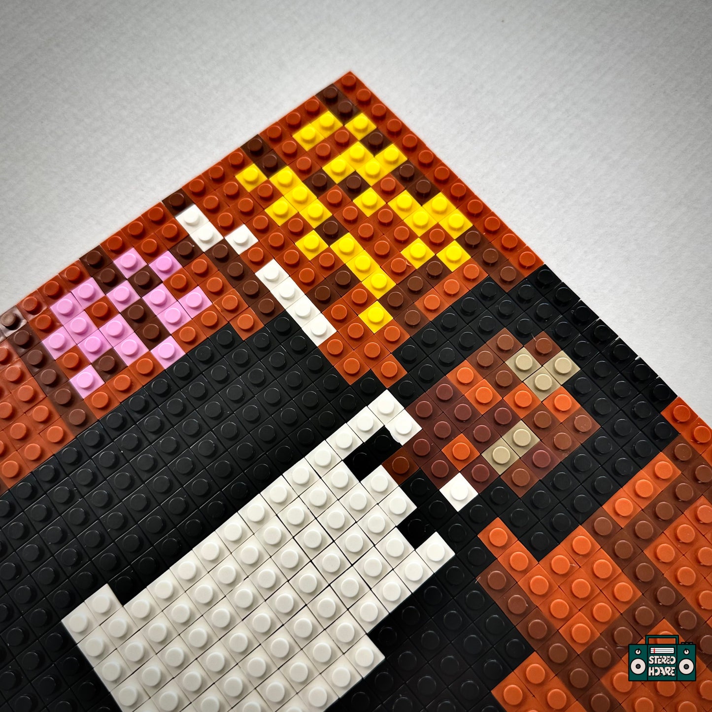 Rock With You Buildable Brick Art