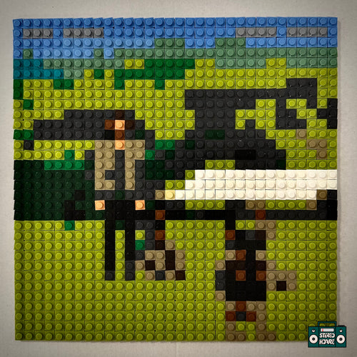 Northern Attitude Buildable Brick Art