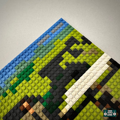 Northern Attitude Buildable Brick Art
