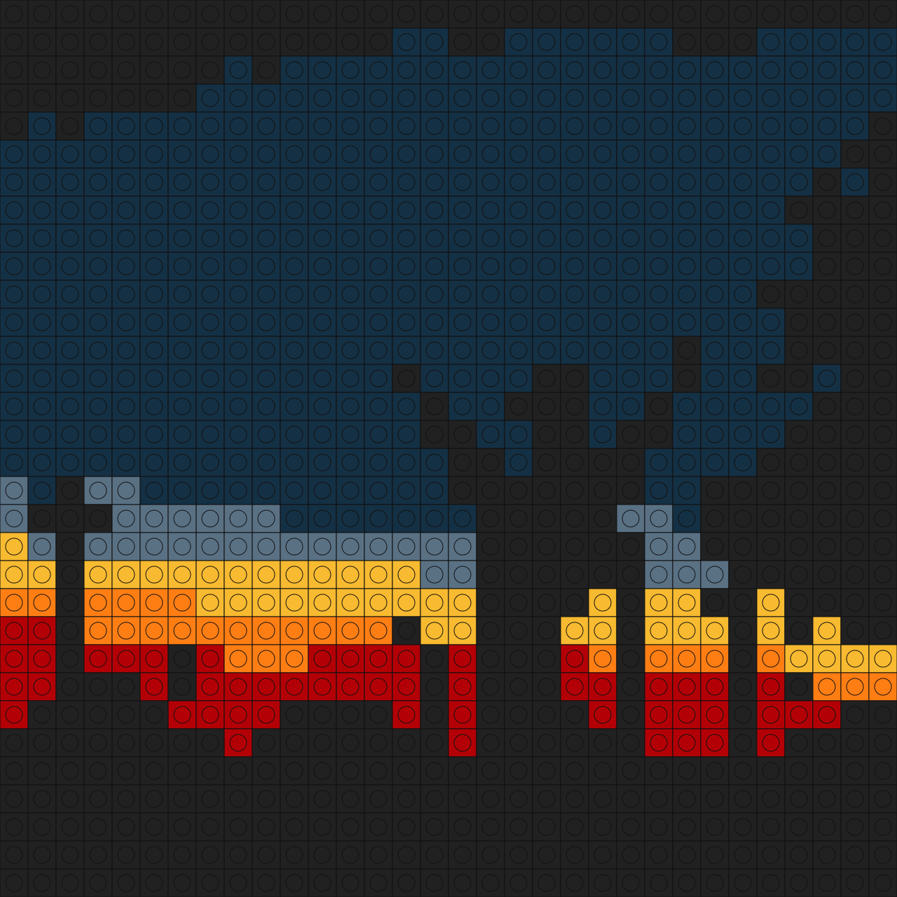 Custom CoverBuildable Brick Art