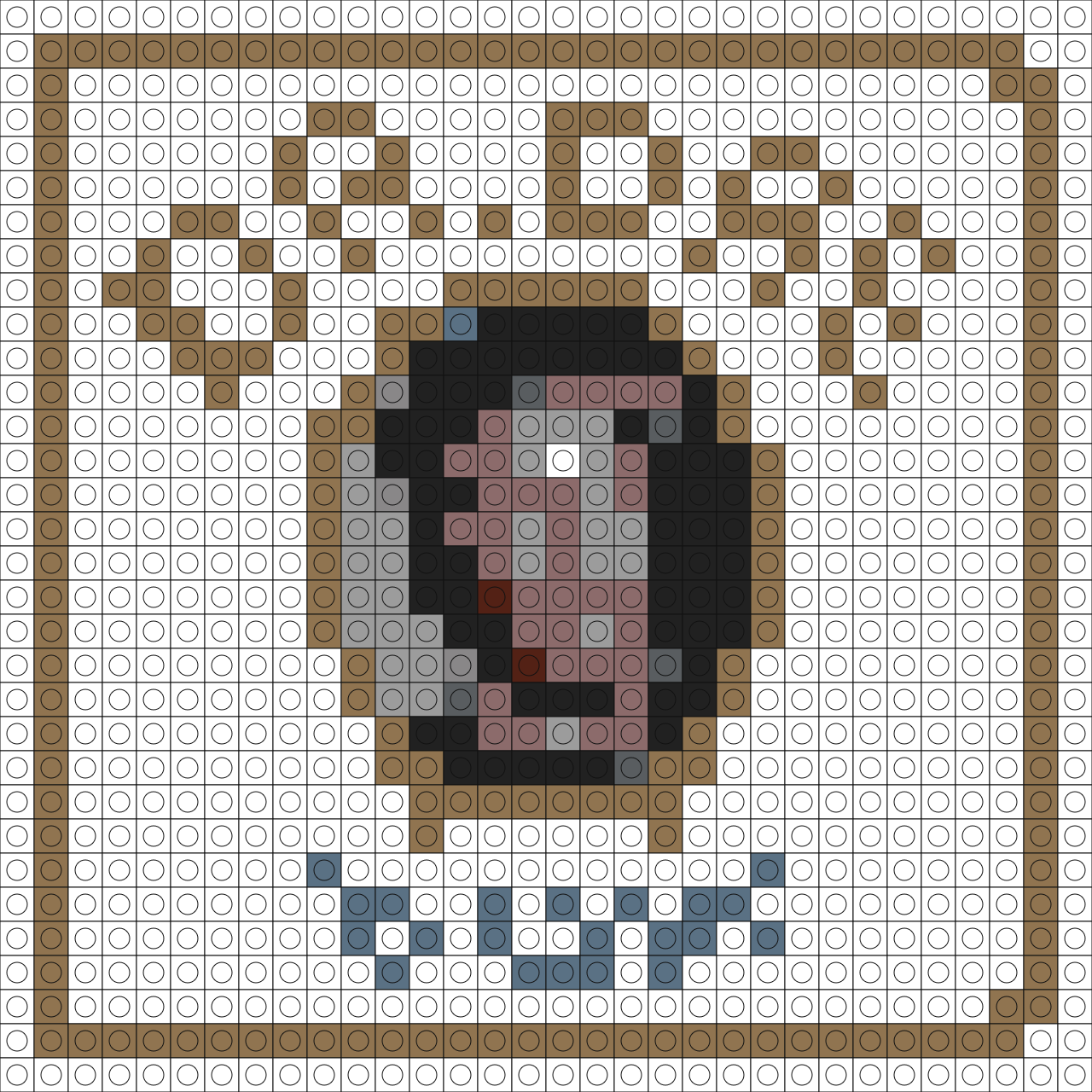 Custom The Chronic Buildable Brick Art