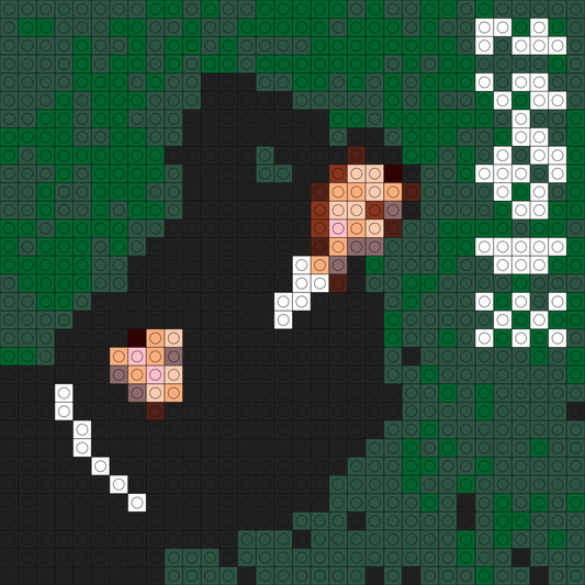 Custom Youll be alright kid Buildable Brick Art