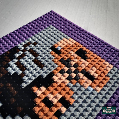 7 Rings Buildable Brick Art