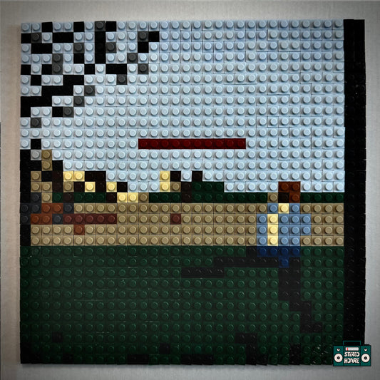 Open The Gate Buildable Brick Art