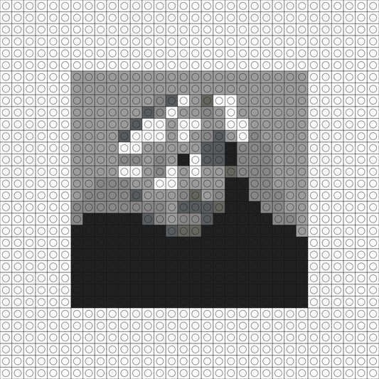 Custom Circles Buildable Brick Art