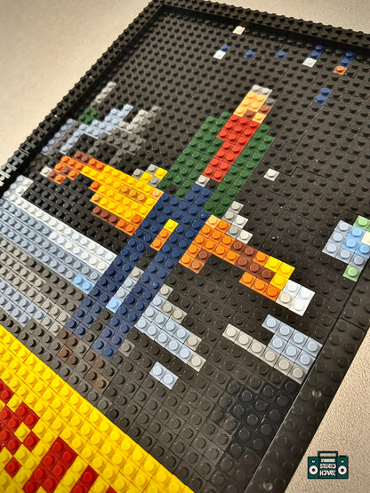 You Talking To Me Buildable Brick Art