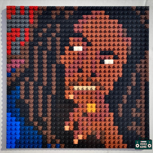 Jamming Buildable Brick Art