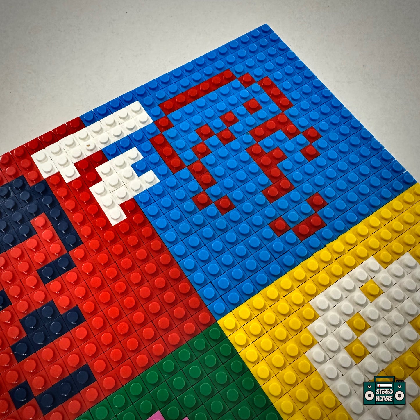 Under Pressure Buildable Brick Art
