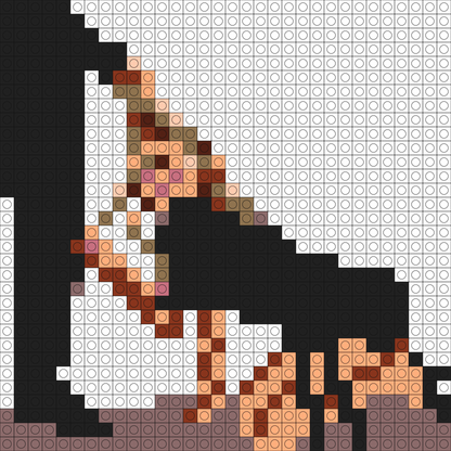 Custom Man’s Best Friend Buildable Brick Art
