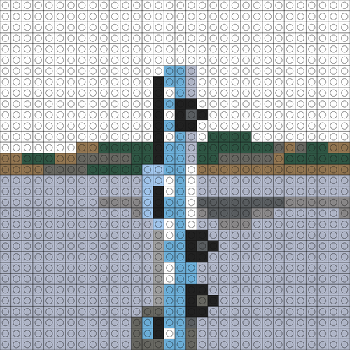 Custom F-1 Trillion Buildable Brick Art