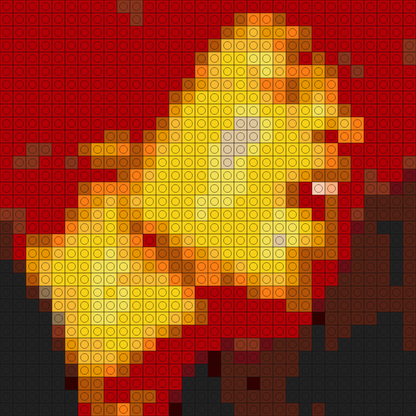 Custom Electric Ladyland Buildable Brick Art