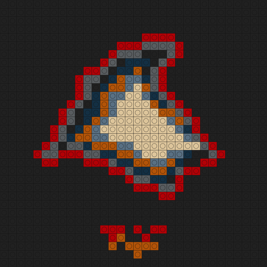 Custom Purgatory Buildable Brick Art