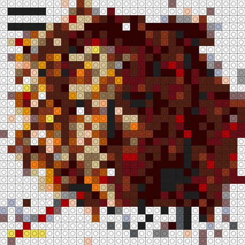 Custom Refill Buildable Brick Art