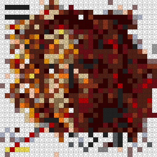 Custom Refill Buildable Brick Art