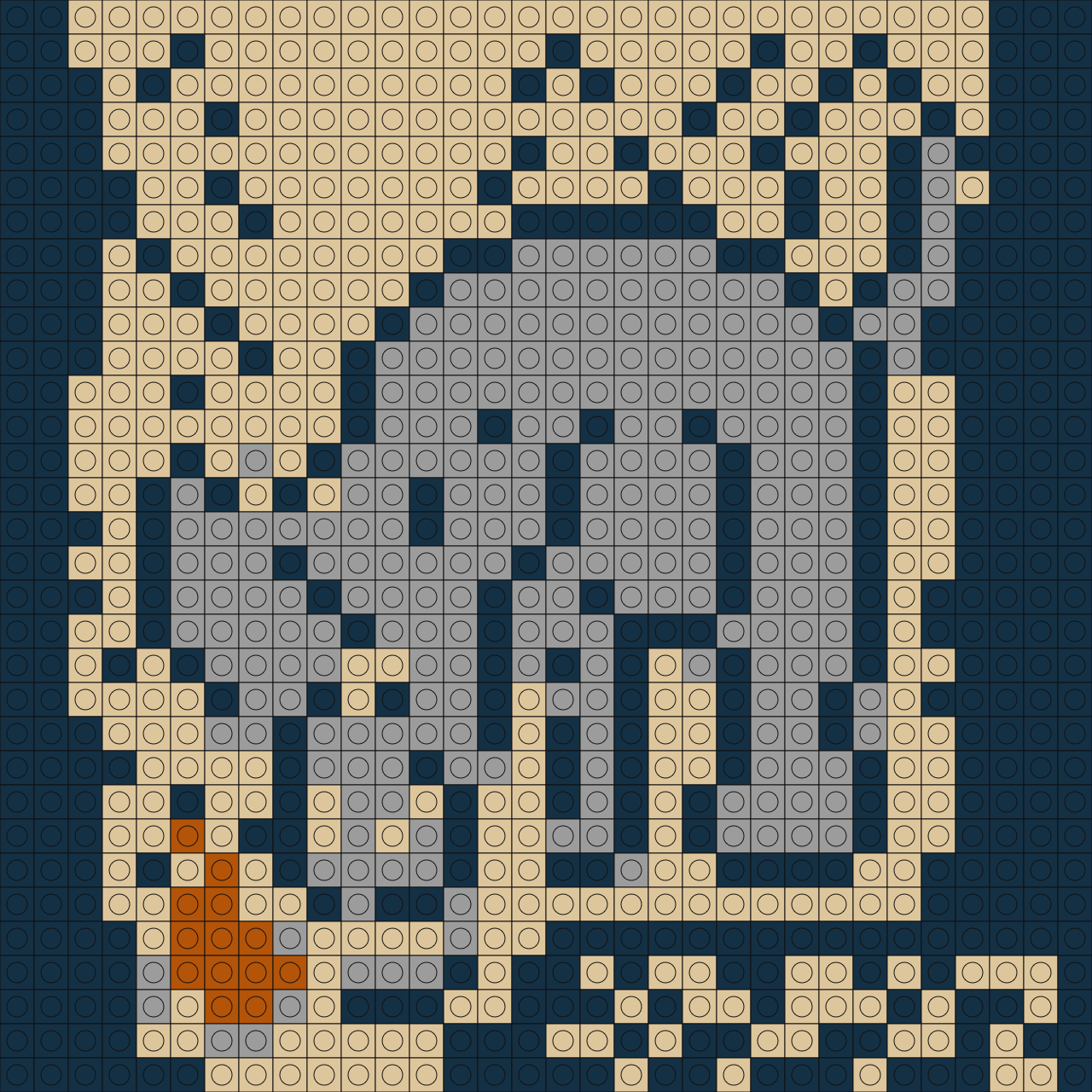 Custom Glow pt 2 Buildable Brick Art