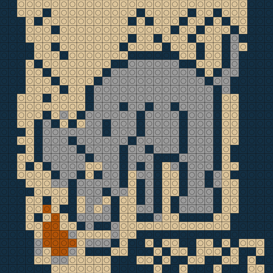 Custom Glow pt 2 Buildable Brick Art