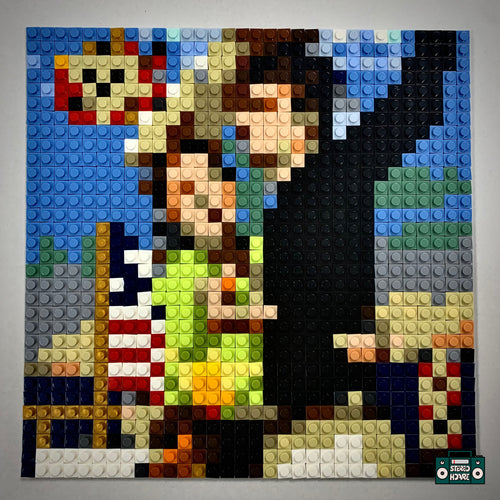 Cinnamon Girl Buildable Brick Art