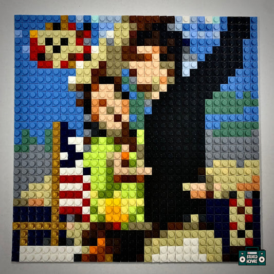 Cinnamon Girl Buildable Brick Art