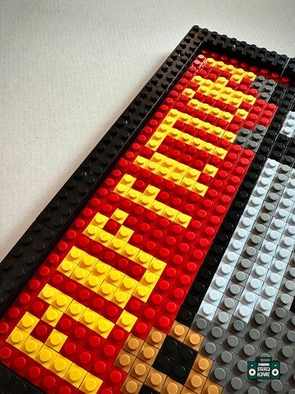 Pulp Briction Buildable Brick Art