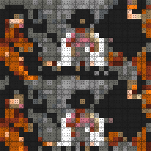 Custom Playboi Carti Buildable Brick Art