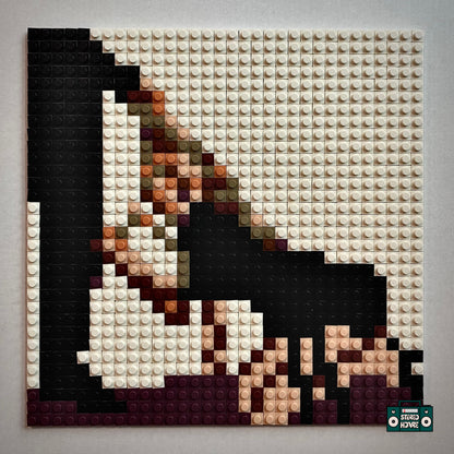 Manchild Buildable Brick Art