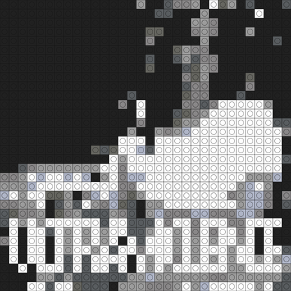 Custom Ultraviolence Buildable Brick Art