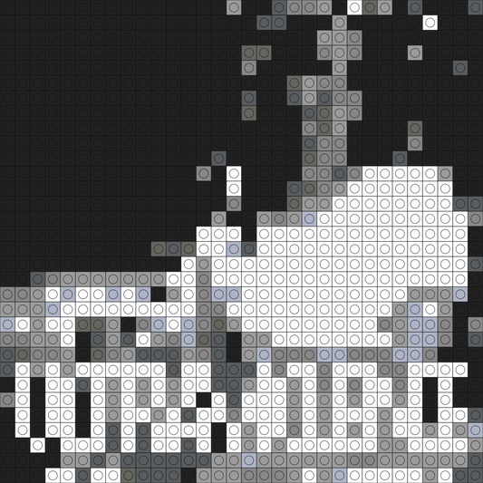 Custom Ultraviolence Buildable Brick Art
