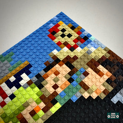 Cinnamon Girl Buildable Brick Art