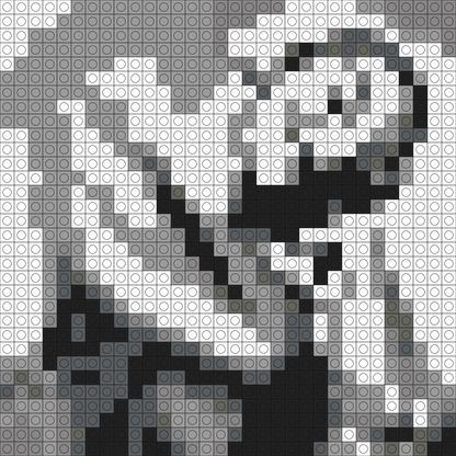 Custom the art of living Buildable Brick Art