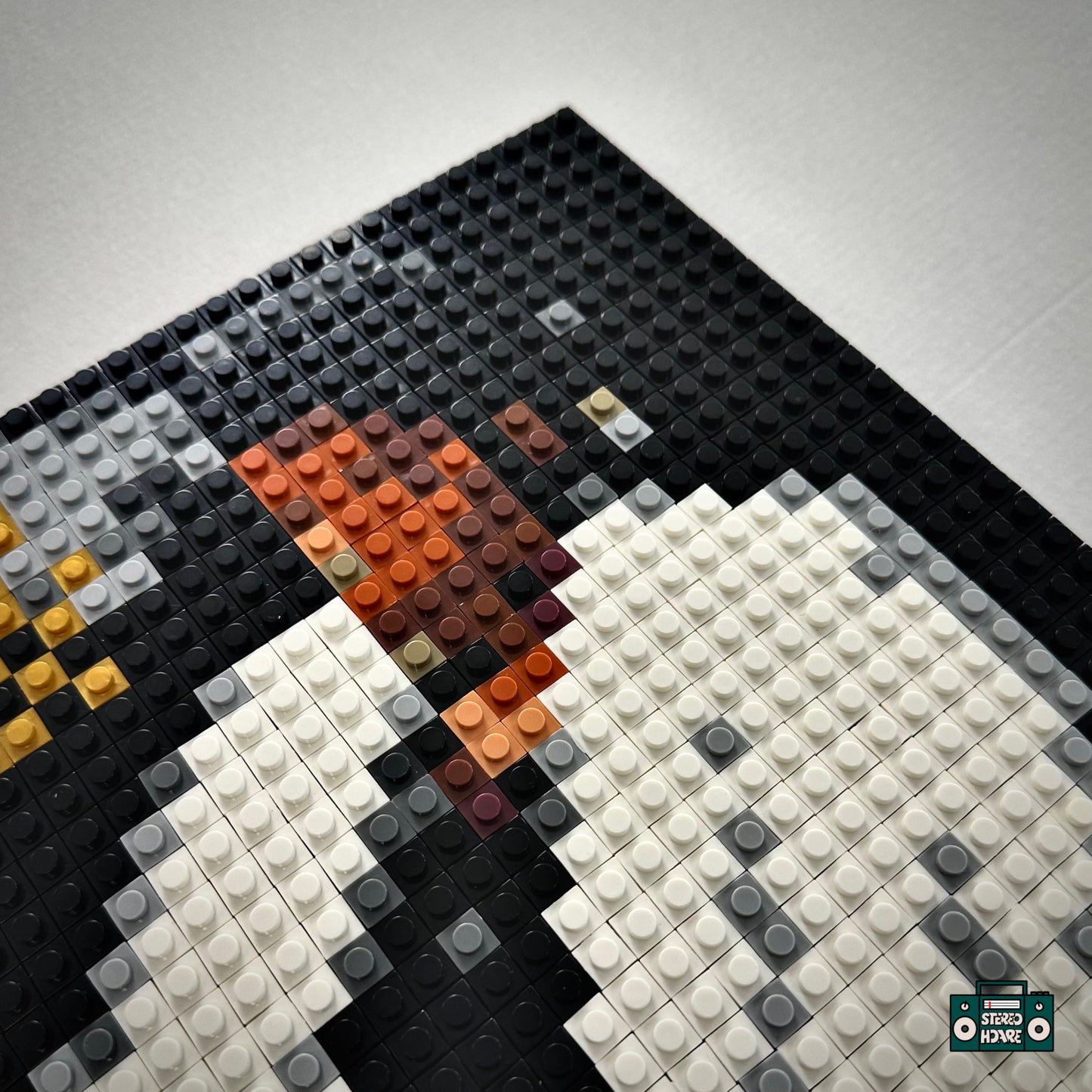 Beat It Buildable Brick Art