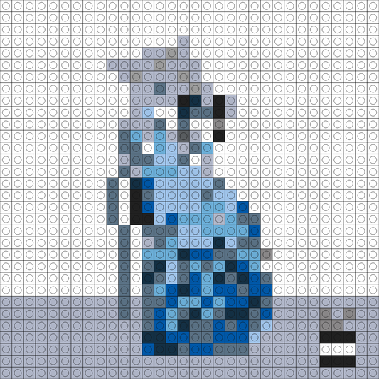 Custom Jeffery Buildable Brick Art