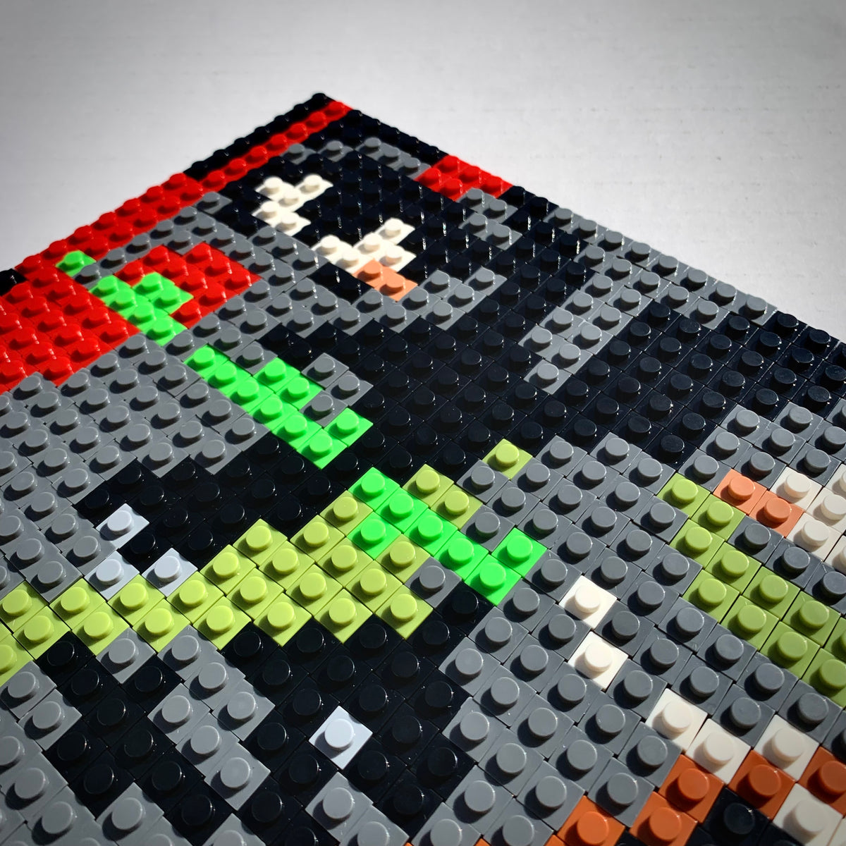 Kick it Buildable Brick Art