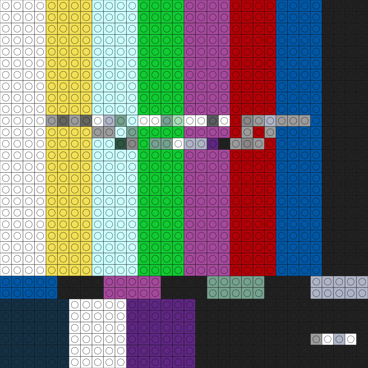 Custom Intermission Buildable Brick Art