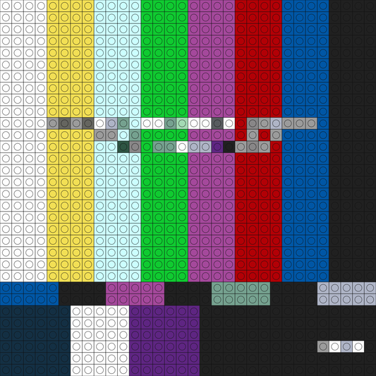 Custom Intermission Buildable Brick Art