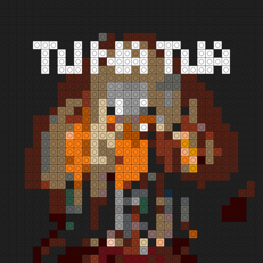 Custom Tu Na Tua Buildable Brick Art