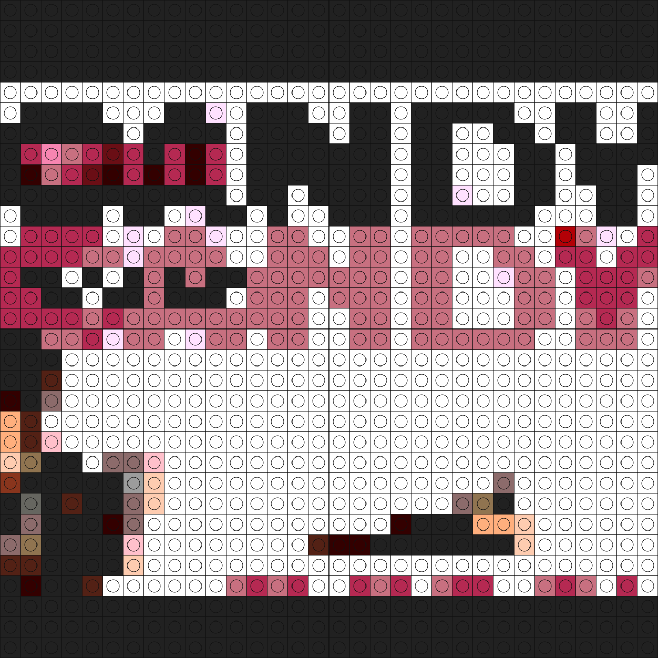 Custom Psychocandy Buildable Brick Art