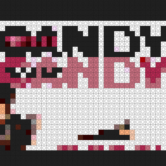 Custom Psychocandy Buildable Brick Art